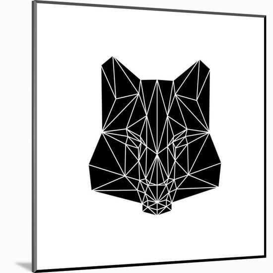 Black Fox-Lisa Kroll-Mounted Art Print