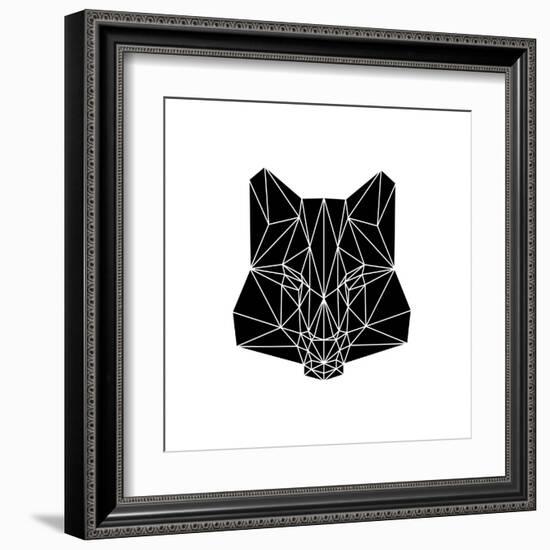 Black Fox-Lisa Kroll-Framed Art Print