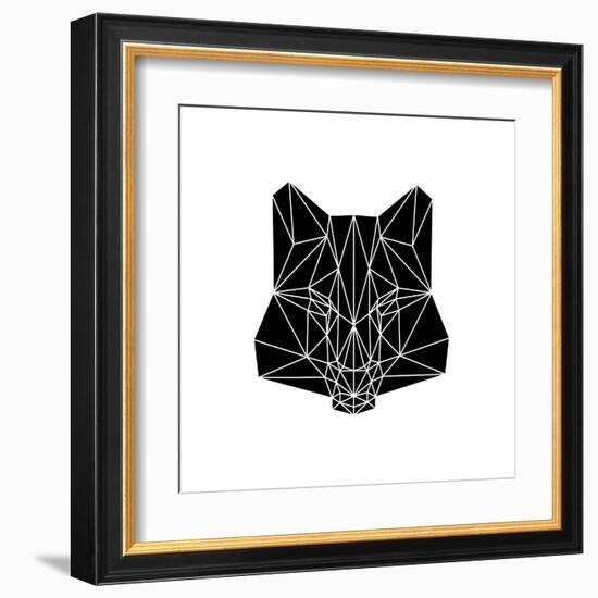 Black Fox-Lisa Kroll-Framed Art Print