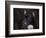 Black French Bulldog Portrait-Jai Johnson-Framed Giclee Print