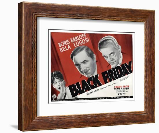 Black Friday, 1949-null-Framed Art Print