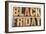 Black Friday-PixelsAway-Framed Art Print