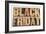 Black Friday-PixelsAway-Framed Art Print