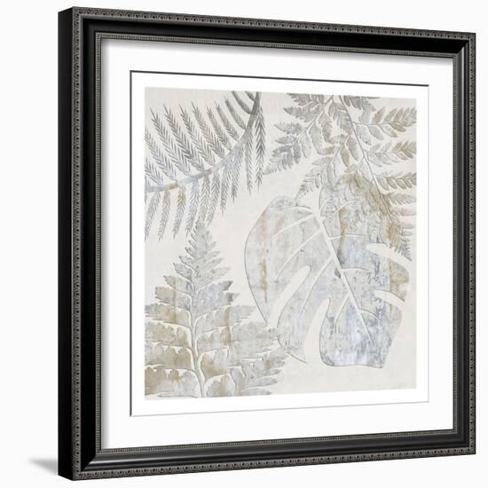 Black Garden 1-Sheldon Lewis-Framed Art Print