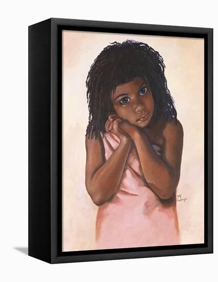 Black Girl-Judy Mastrangelo-Framed Premier Image Canvas