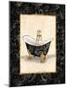 Black Gold Bath-Jace Grey-Mounted Art Print