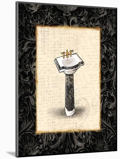 Black Gold Sink-Jace Grey-Mounted Art Print