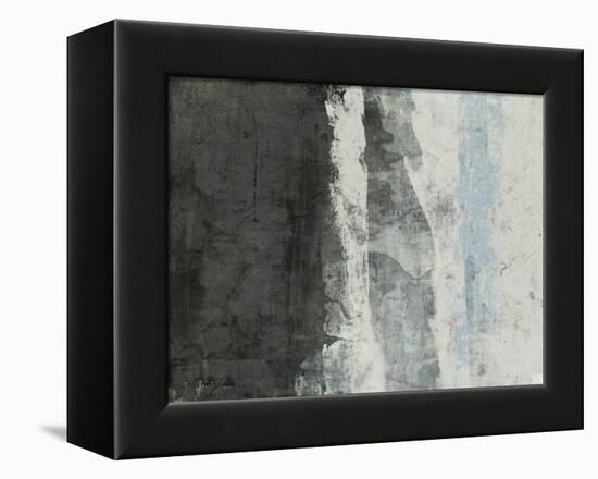 Black & Grey & Blue II-Studio W-Framed Stretched Canvas