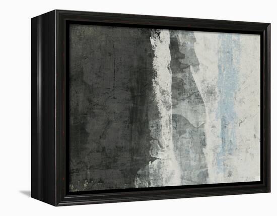 Black & Grey & Blue II-Studio W-Framed Stretched Canvas