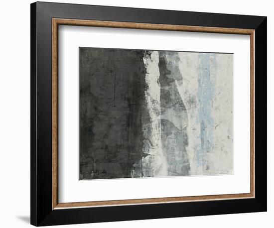 Black & Grey & Blue II-Studio W-Framed Art Print