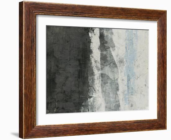 Black & Grey & Blue II-Studio W-Framed Art Print