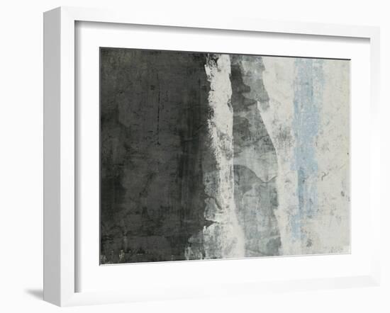 Black & Grey & Blue II-Studio W-Framed Art Print