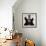 Black Guitar-Hakimipour-ritter-Framed Art Print displayed on a wall