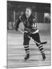 Black Hawks Player Bobby Hull in Game Against Montreal Canadians-Francis Miller-Mounted Premium Photographic Print