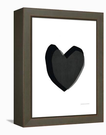 Black Heart-Seventy Tree-Framed Premier Image Canvas