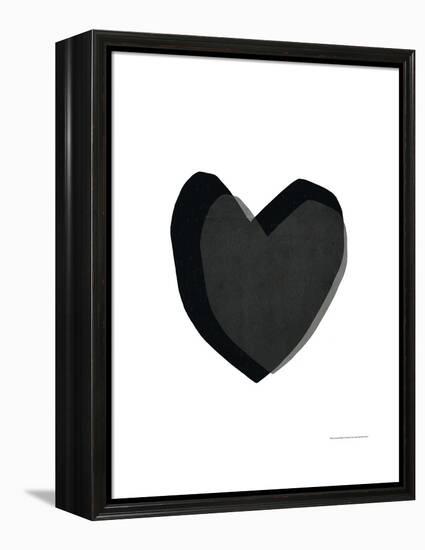 Black Heart-Seventy Tree-Framed Premier Image Canvas