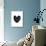 Black Heart-Seventy Tree-Art Print displayed on a wall