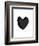 Black Heart-Seventy Tree-Framed Giclee Print