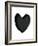 Black Heart-Seventy Tree-Framed Giclee Print