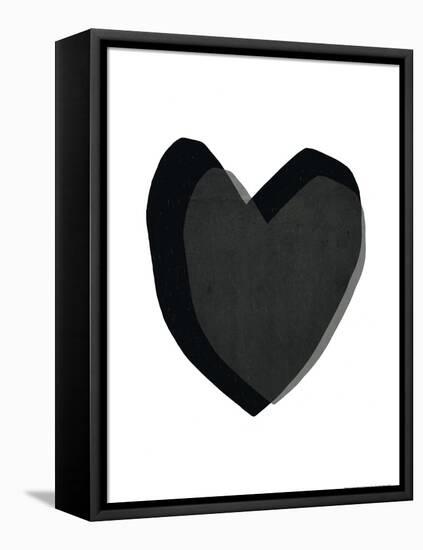 Black Heart-Seventy Tree-Framed Premier Image Canvas