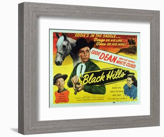 Black Hills, 1948-null-Framed Art Print