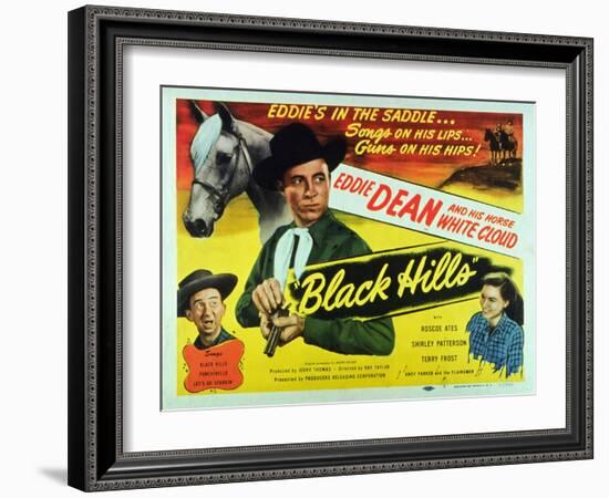 Black Hills, 1948-null-Framed Art Print