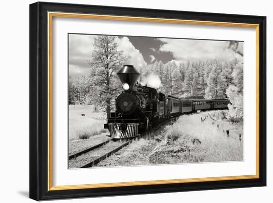 Black Hills RR II-George Johnson-Framed Photographic Print