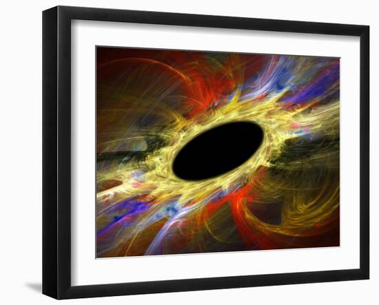 Black Hole, Artwork-Laguna Design-Framed Photographic Print