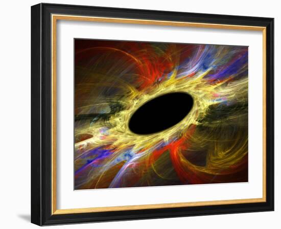 Black Hole, Artwork-Laguna Design-Framed Photographic Print