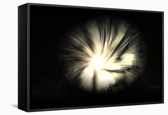 Black Hole-Christian Darkin-Framed Premier Image Canvas