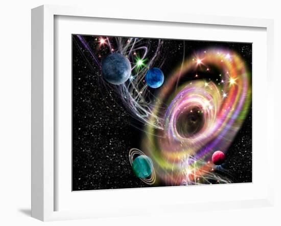 Black Hole-Victor Habbick-Framed Photographic Print