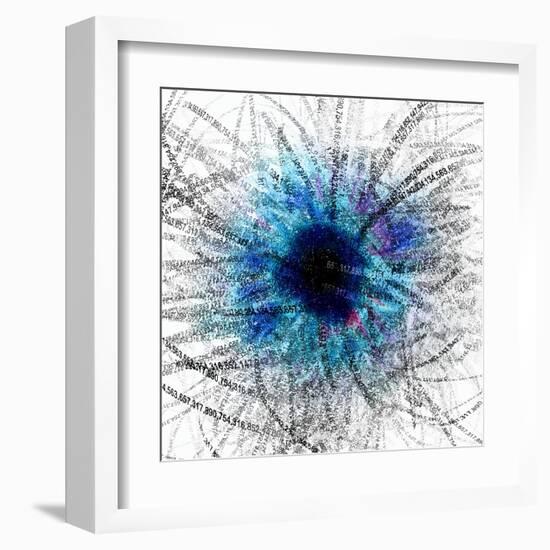 Black Hole-Christian Darkin-Framed Art Print