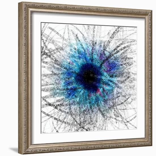 Black Hole-Christian Darkin-Framed Art Print