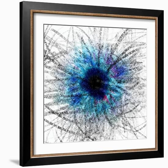 Black Hole-Christian Darkin-Framed Art Print