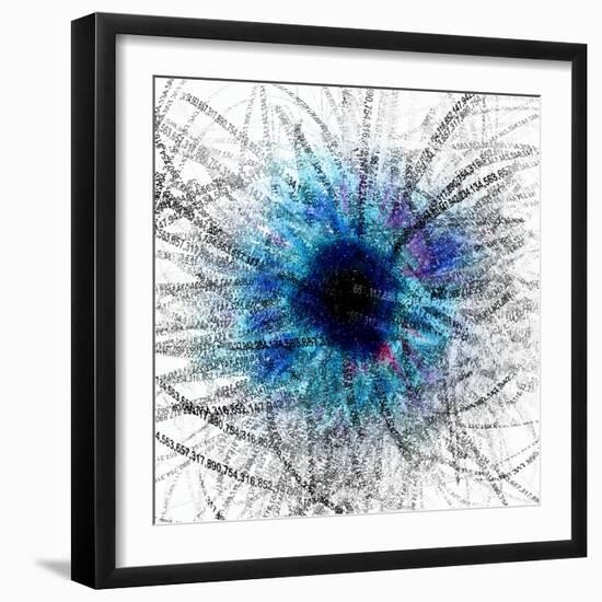 Black Hole-Christian Darkin-Framed Art Print