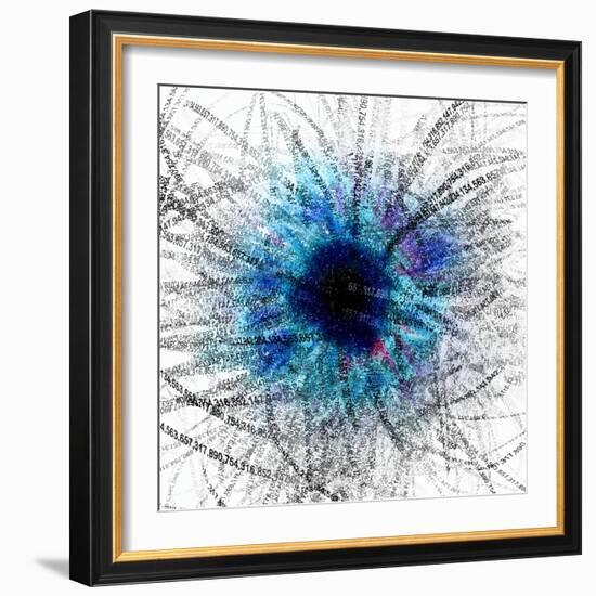 Black Hole-Christian Darkin-Framed Art Print