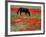 Black Horse in a Poppy Field, Chianti, Tuscany, Italy, Europe-Patrick Dieudonne-Framed Photographic Print
