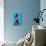 Black in Blue Annimo-null-Mounted Art Print displayed on a wall