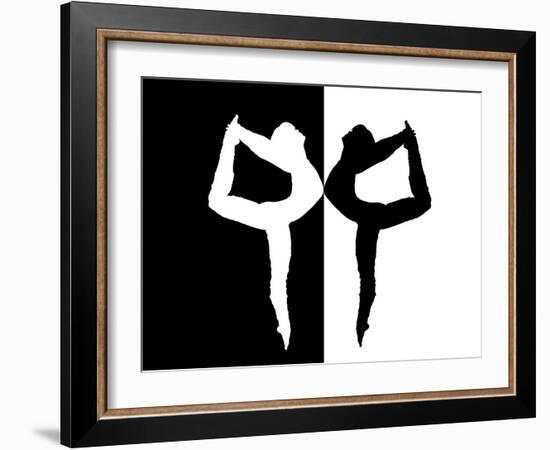 Black In White And White In Black-Ata Alishahi-Framed Giclee Print