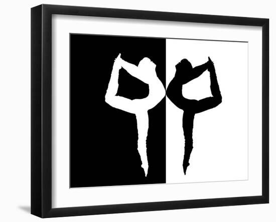 Black In White And White In Black-Ata Alishahi-Framed Giclee Print