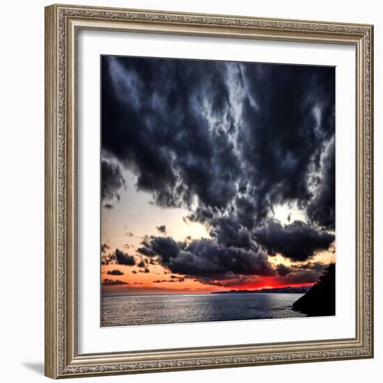 Black Ink Sky II-Philippe Sainte-Laudy-Framed Photographic Print