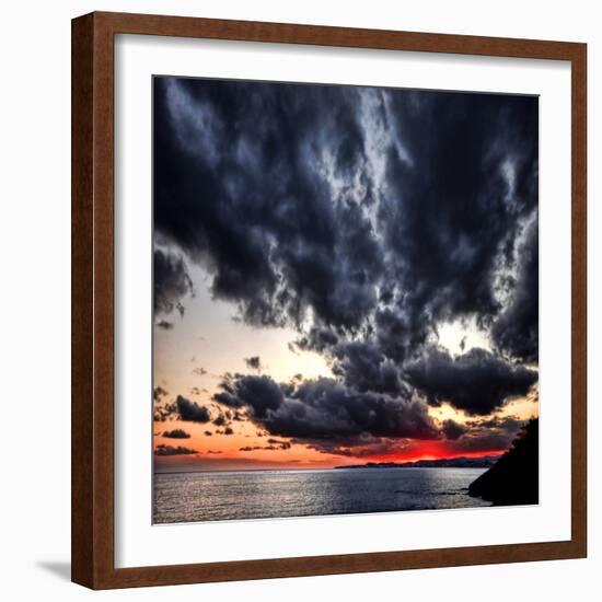 Black Ink Sky II-Philippe Sainte-Laudy-Framed Photographic Print