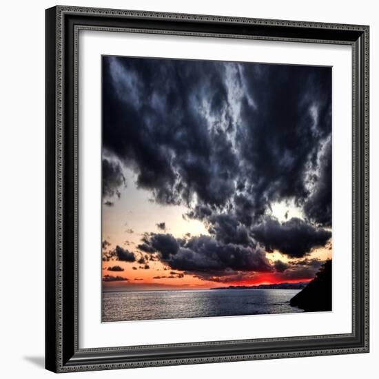 Black Ink Sky II-Philippe Sainte-Laudy-Framed Photographic Print