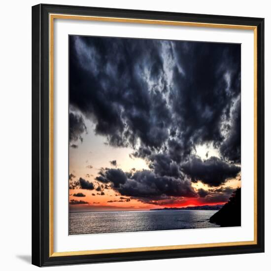 Black Ink Sky II-Philippe Sainte-Laudy-Framed Photographic Print