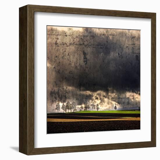 Black Ink Sky-Philippe Sainte-Laudy-Framed Premium Photographic Print