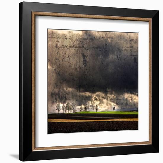 Black Ink Sky-Philippe Sainte-Laudy-Framed Premium Photographic Print