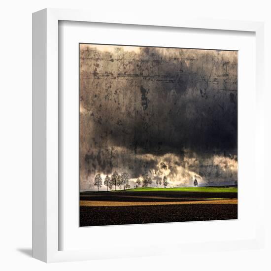 Black Ink Sky-Philippe Sainte-Laudy-Framed Premium Photographic Print