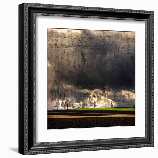 Black Ink Sky-Philippe Sainte-Laudy-Framed Premium Photographic Print