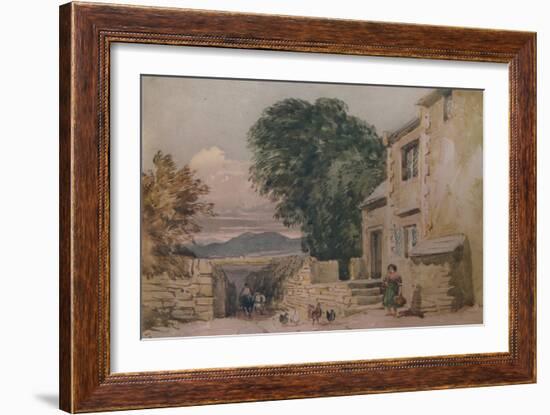 Black Jacks Cottage, Bettws-y-Coed, c1846-David Cox the elder-Framed Giclee Print