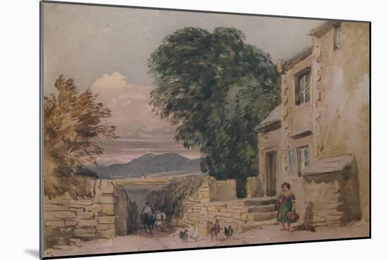 Black Jacks Cottage, Bettws-y-Coed, c1846-David Cox the elder-Mounted Giclee Print